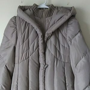 100% Down filled long coat.
